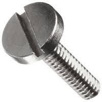 Picture of Brighton Best 579412 #10-32X3/8",(Ft) Machine Screw Binder Undercut Slotted Fine Zinc Cr+3